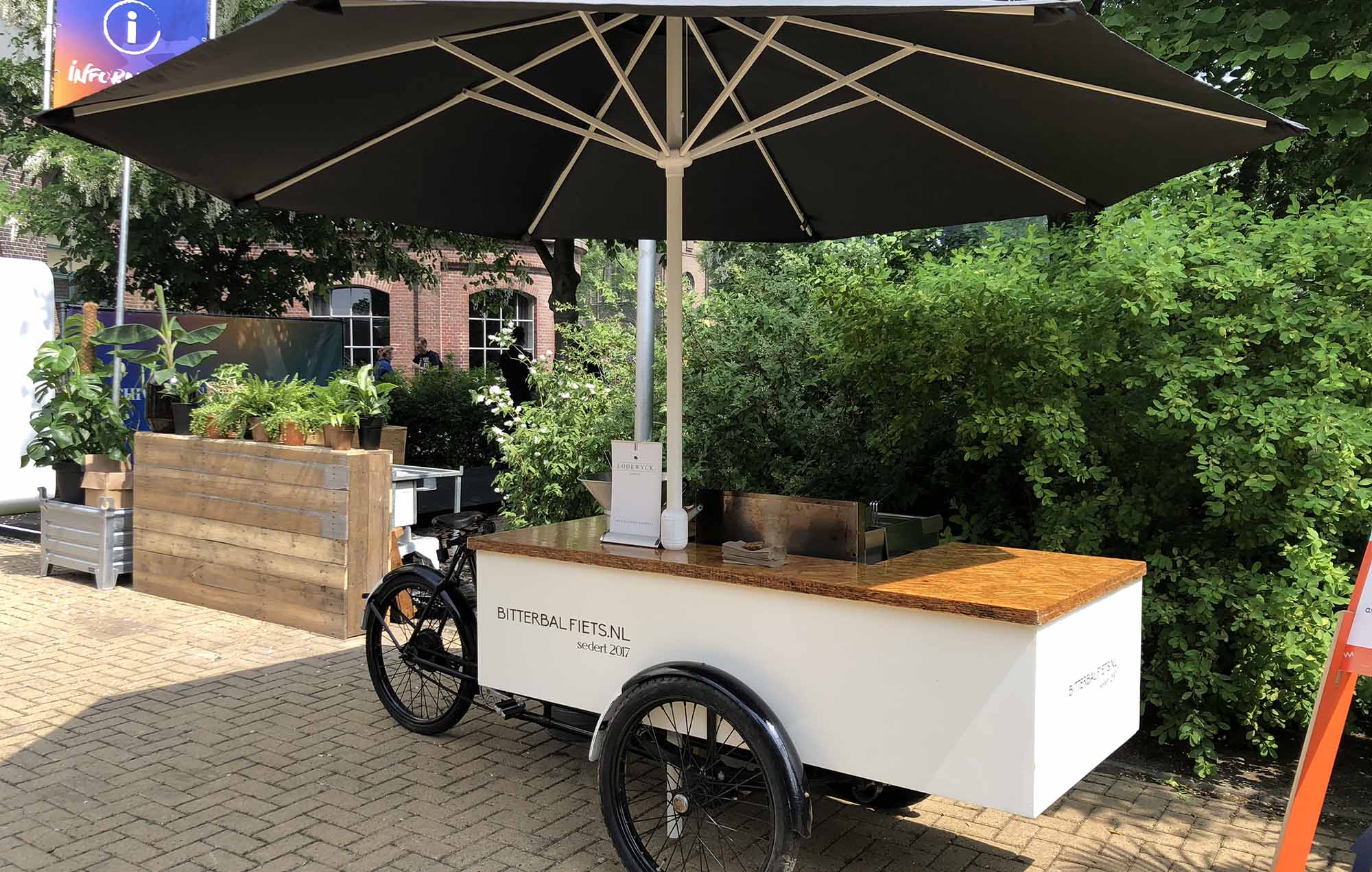 De Bitterbal Fiets als brand activatie