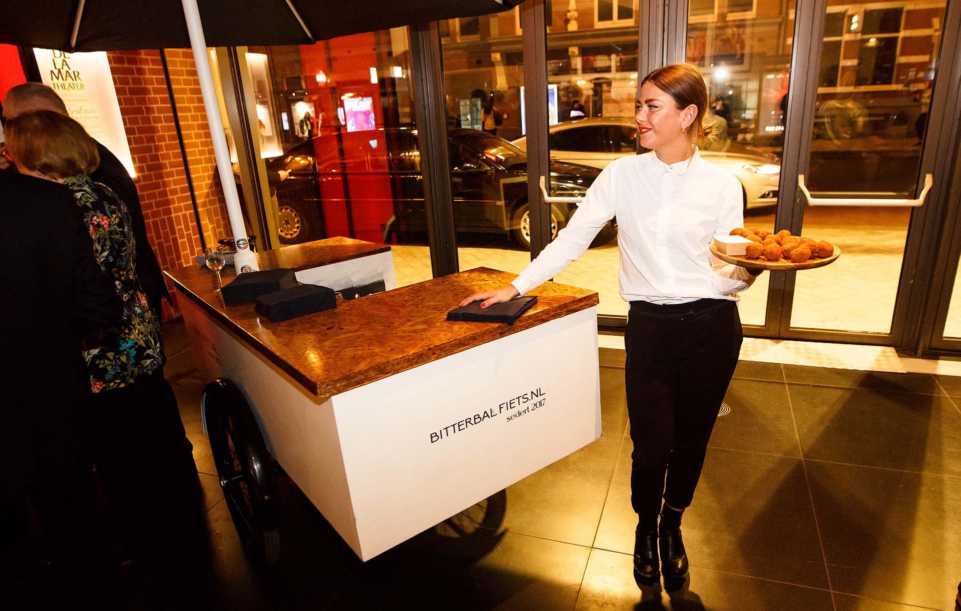 Borrel bij DeLaMar