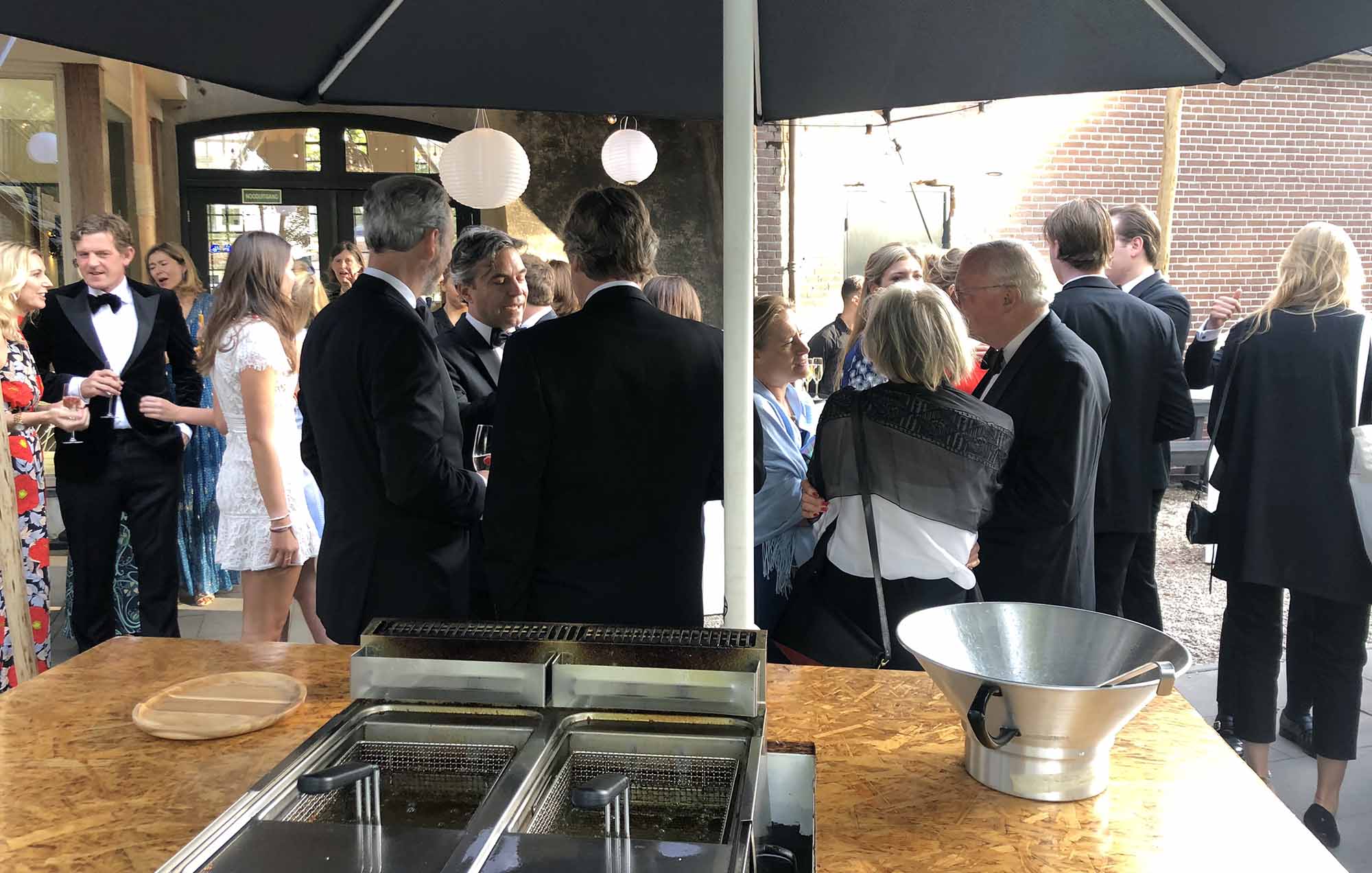 De Bitterbal Fiets op een privé borrel